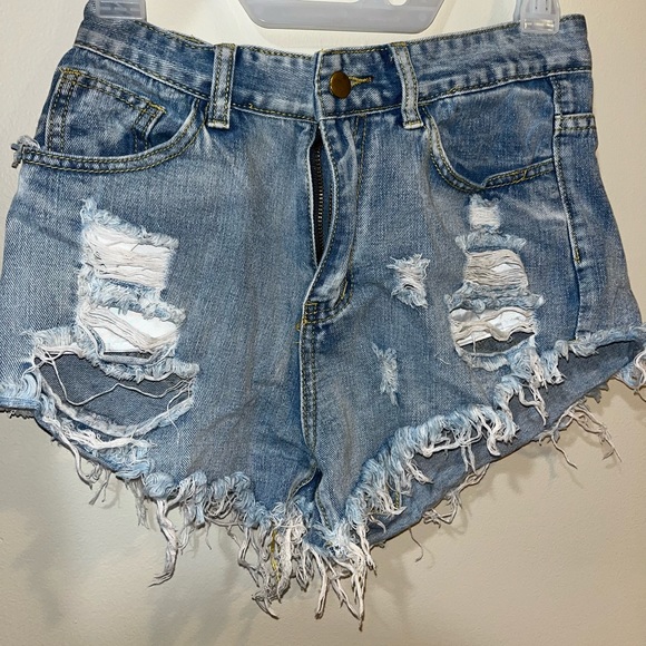 Shein jean shorts - Picture 1 of 2